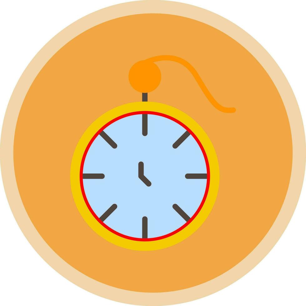 Tasche Uhr Vektor Symbol Design