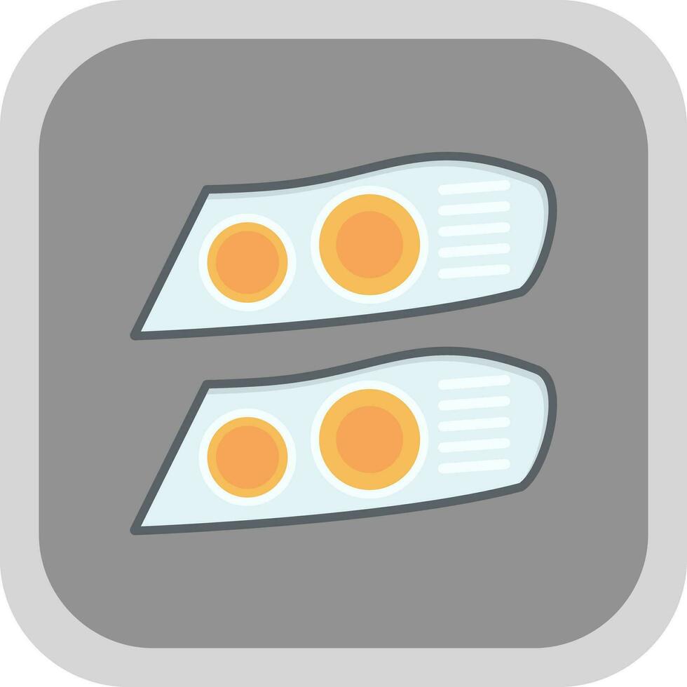 Auto Beleuchtung Vektor Symbol Design