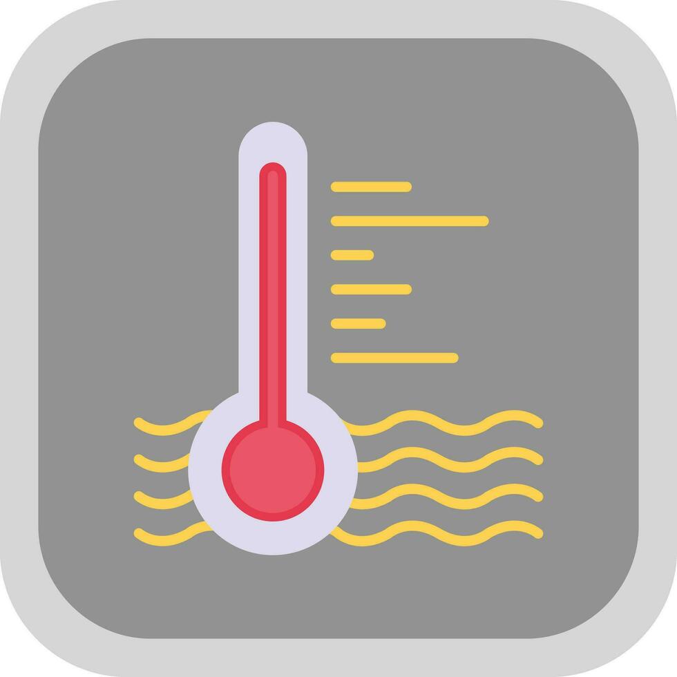 Temperatur-Vektor-Icon-Design vektor