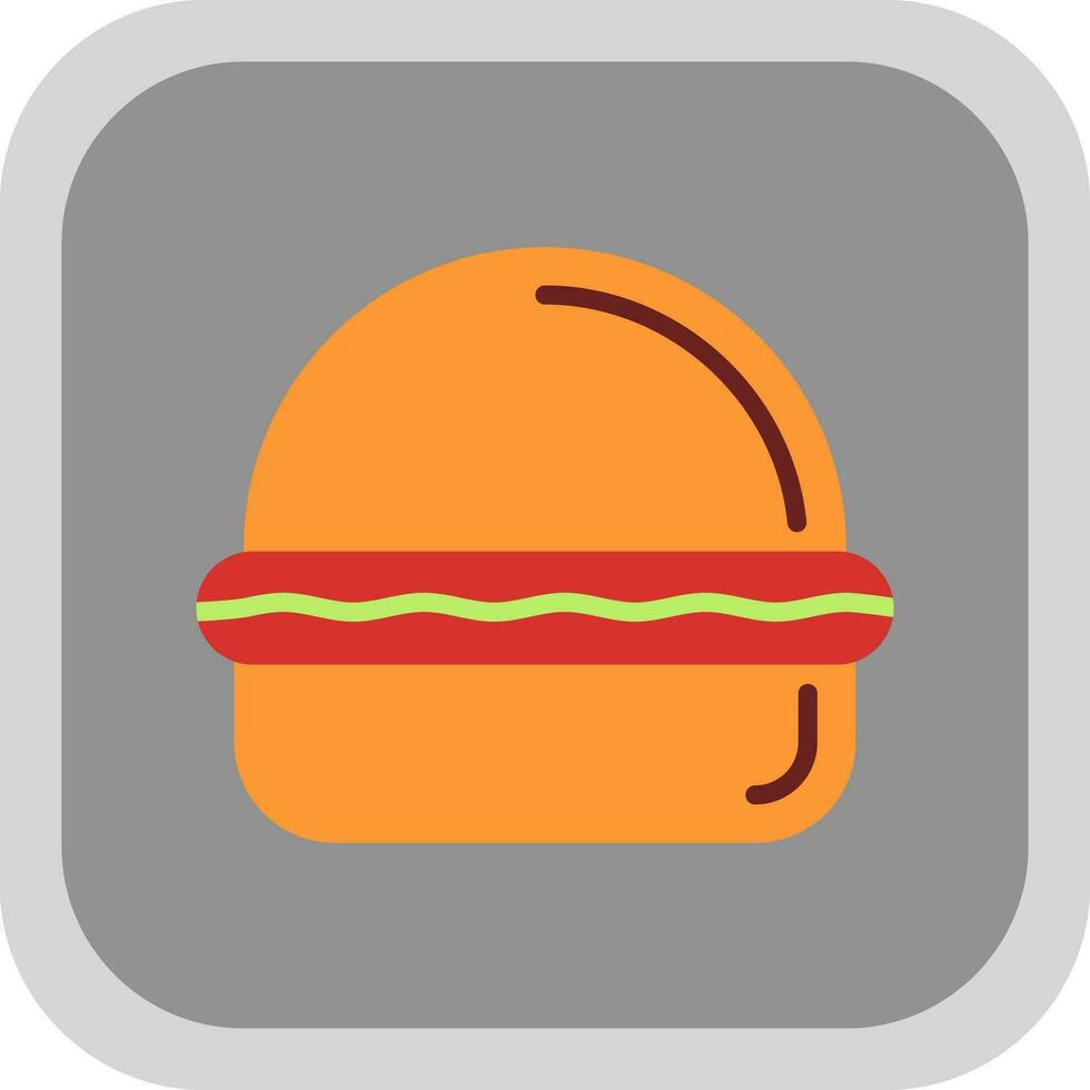 Hamburger-Vektor-Icon-Design vektor