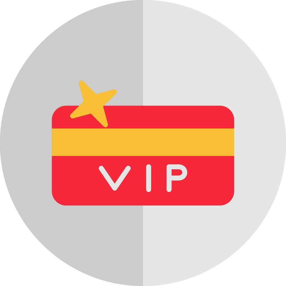 VIP-Karten-Vektor-Icon-Design vektor