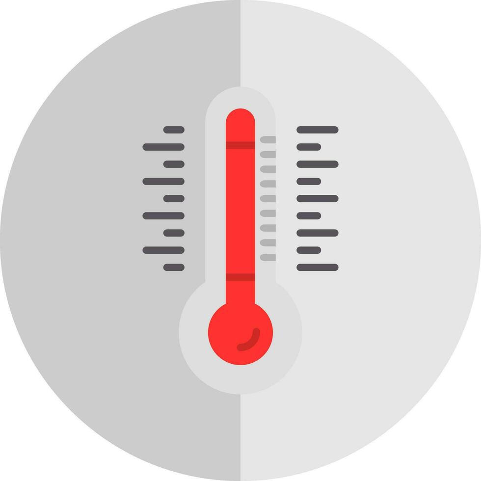 Thermometer-Vektor-Icon-Design vektor