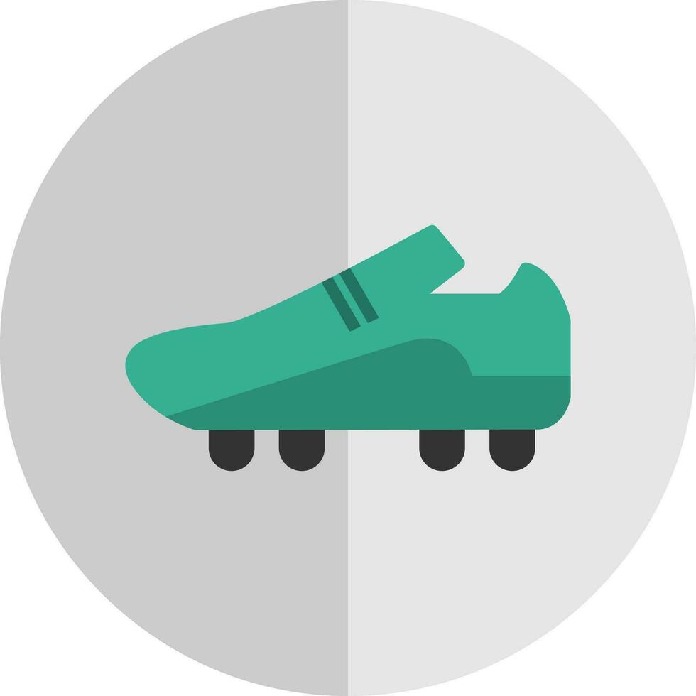 Fußballschuhe Vektor-Icon-Design vektor