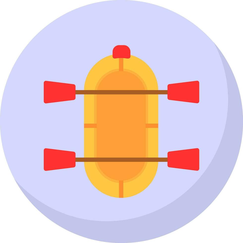 Rafting-Vektor-Icon-Design vektor