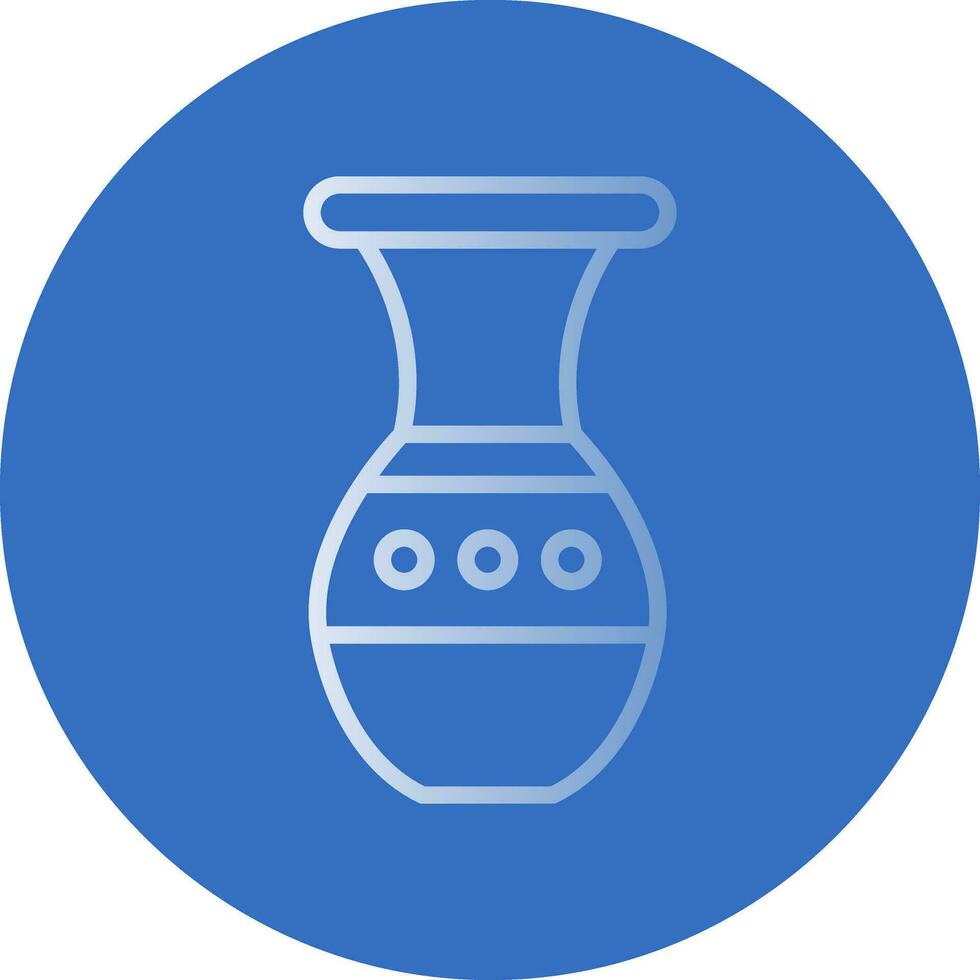 Vase-Vektor-Icon-Design vektor