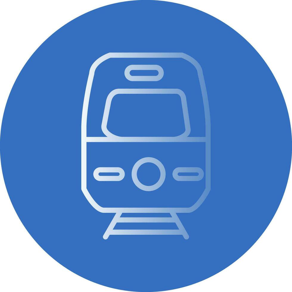 U-Bahn-Vektor-Icon-Design vektor
