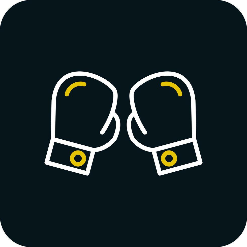 boxning handskar vektor ikon design