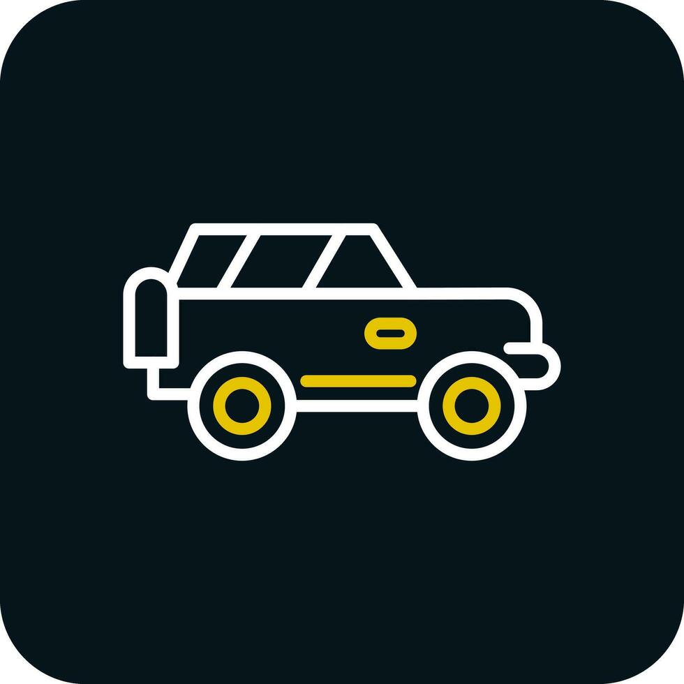 Offroad-Vektor-Icon-Design vektor