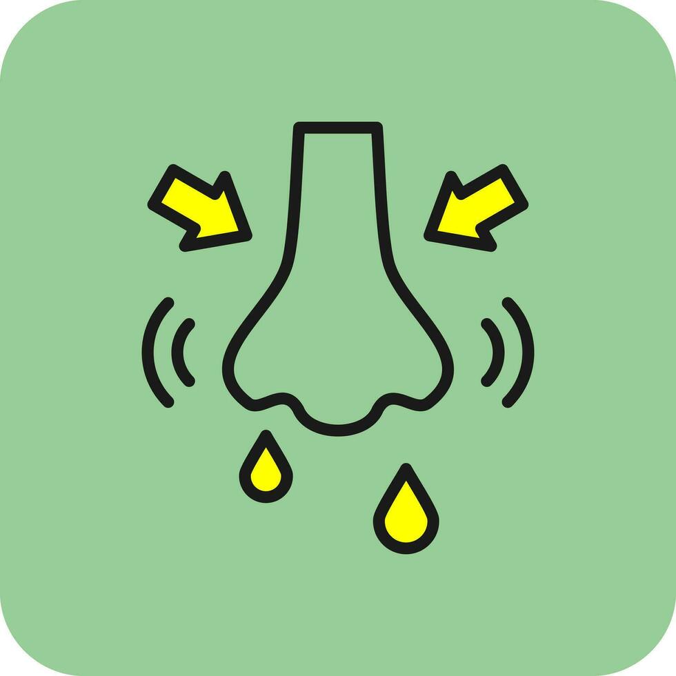 Rhinitis Vektor Symbol Design