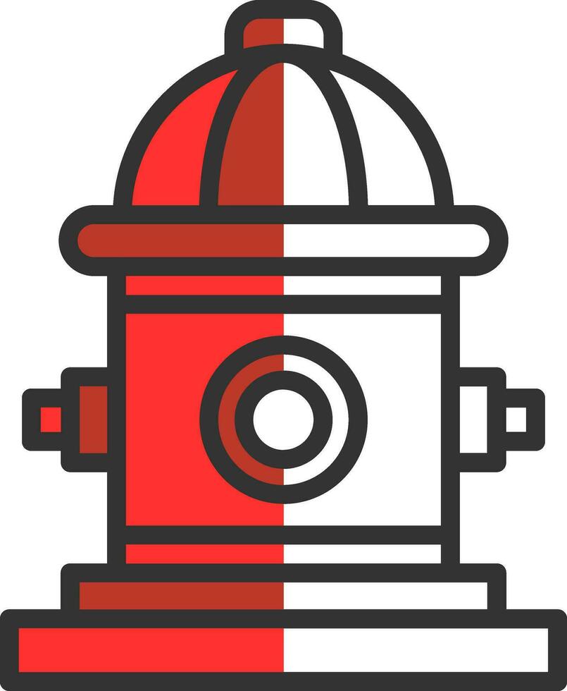 Feuer Hydrant Vektor Symbol Design