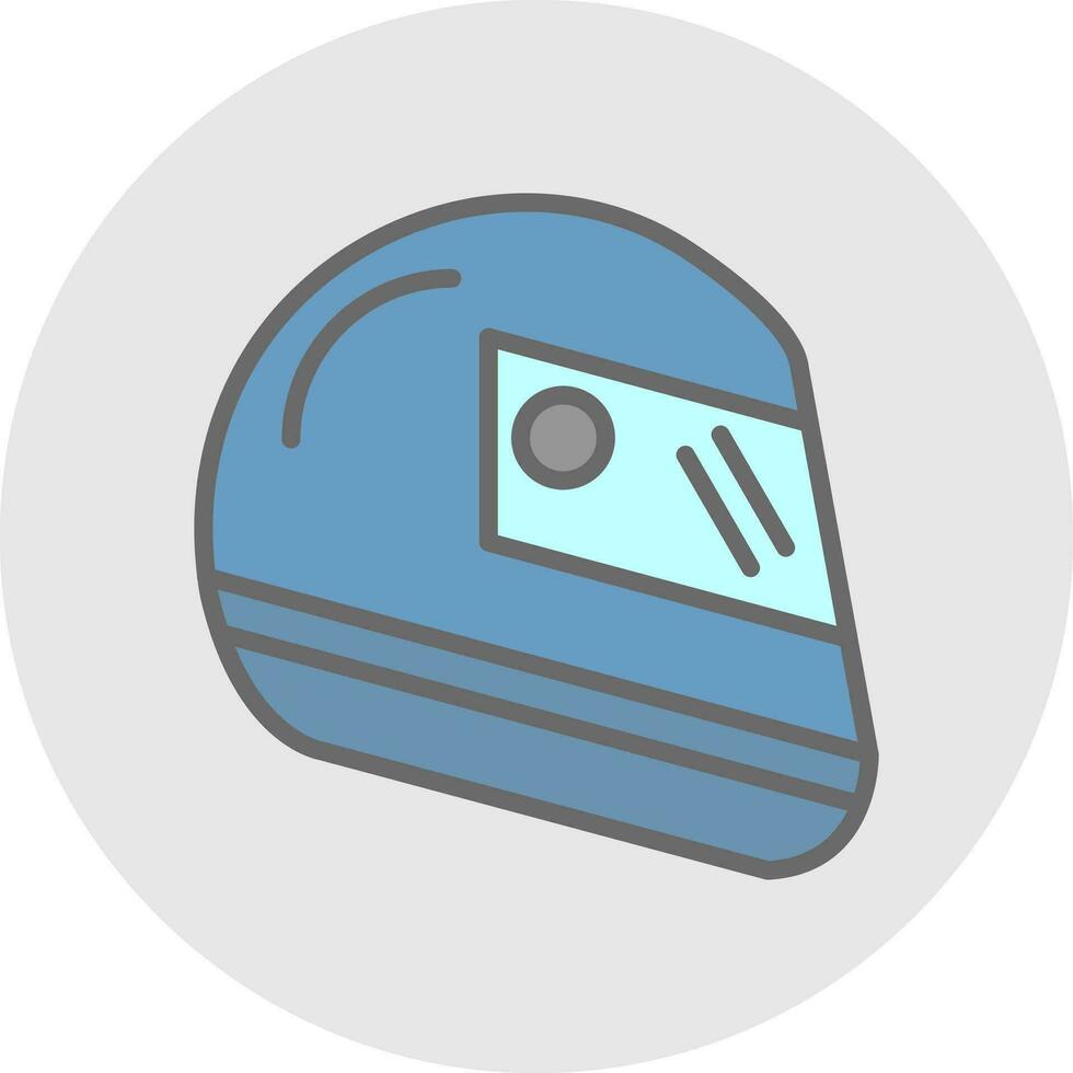 Helm-Vektor-Icon-Design vektor