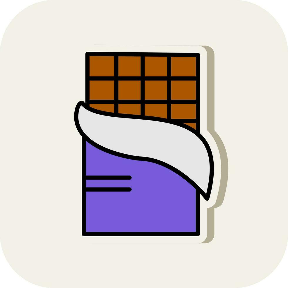 choklad vektor ikon design