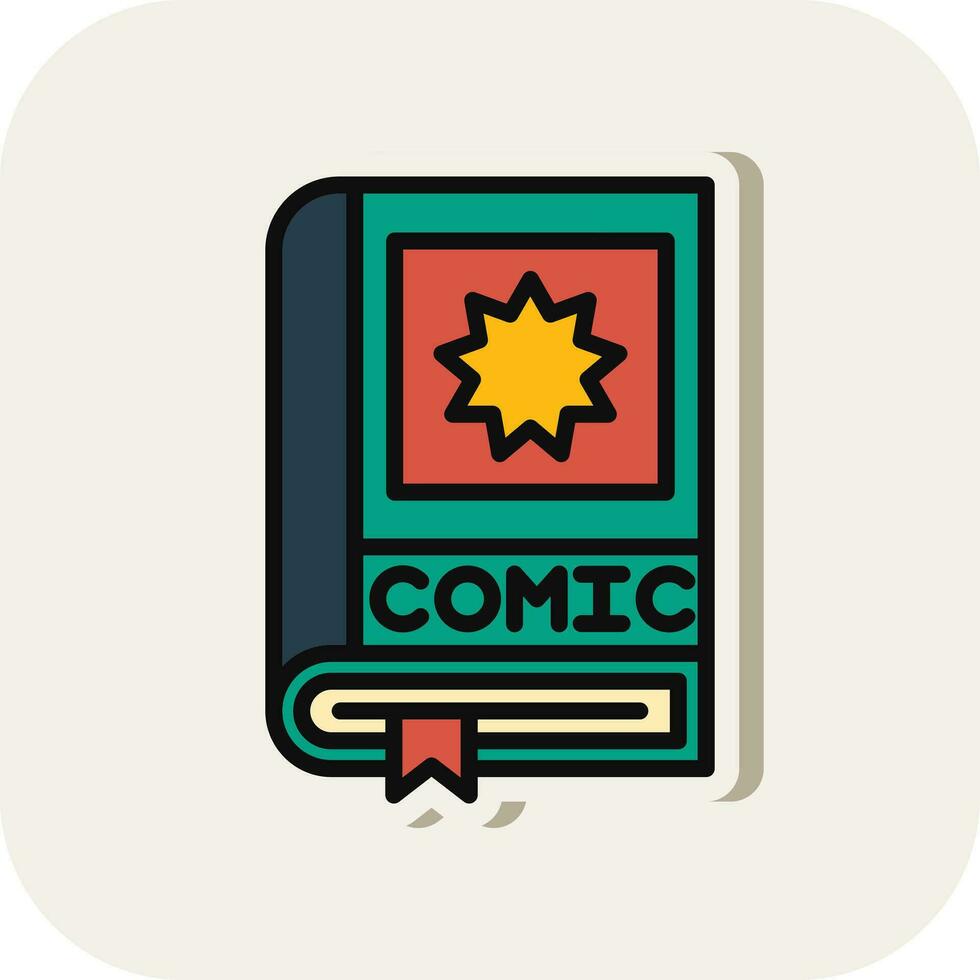 Comic-Vektor-Icon-Design vektor