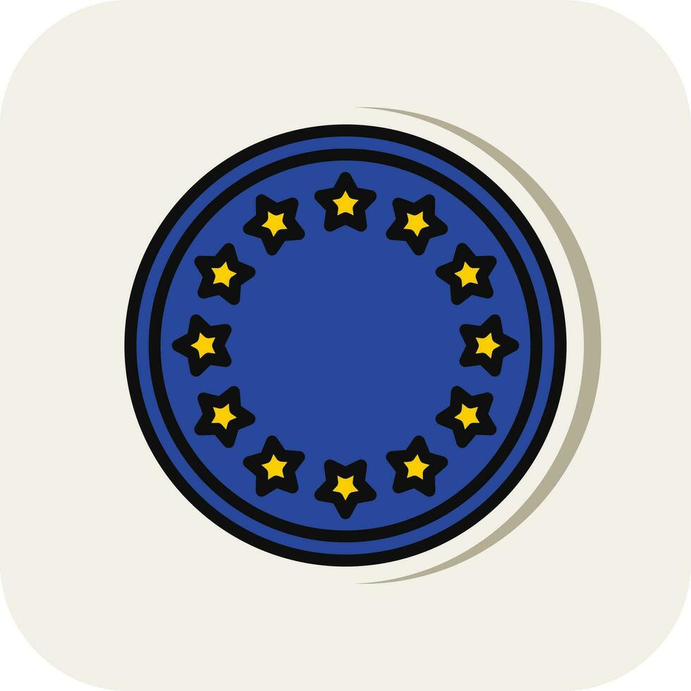 europäisch Union Vektor Symbol Design