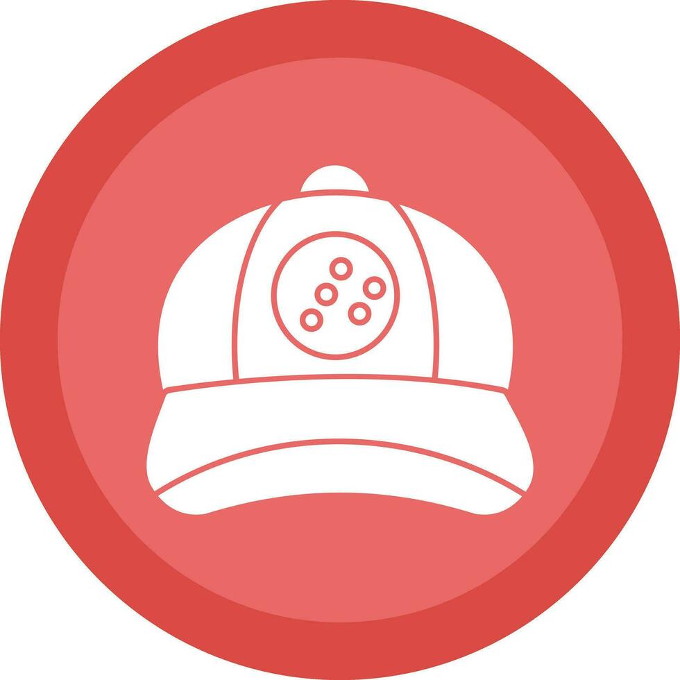 Baseball-Cap-Vektor-Icon-Design vektor