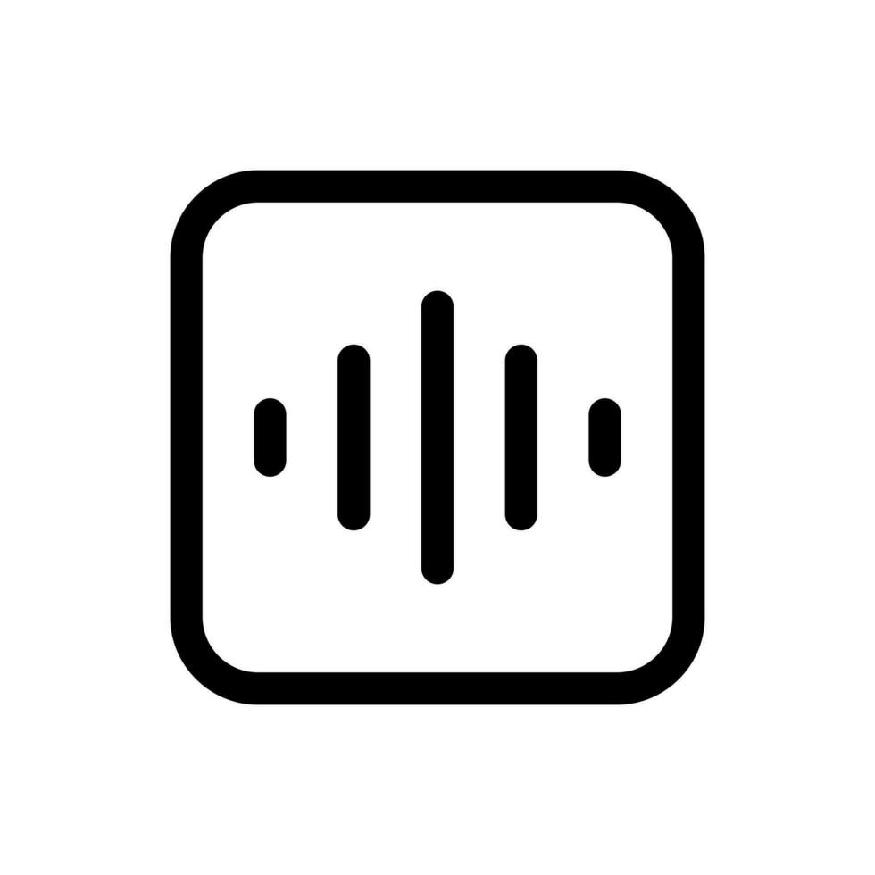 enkel radio vågor ikon. de ikon kan vara Begagnade för webbplatser, skriva ut mallar, presentation mallar, illustrationer, etc vektor