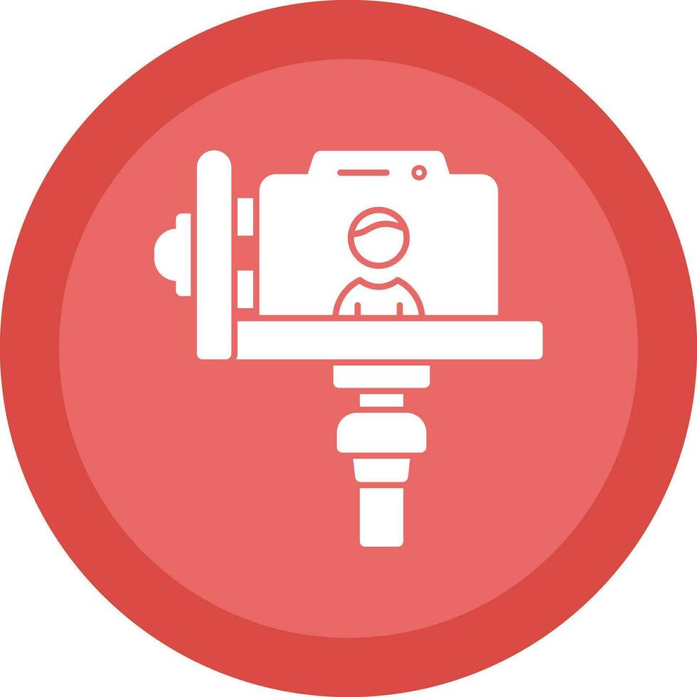 Vlogger-Vektor-Icon-Design vektor