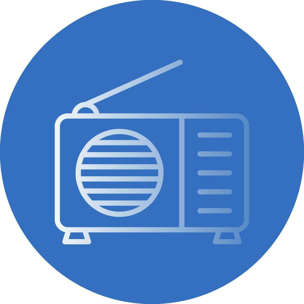 Radio-Vektor-Icon-Design vektor