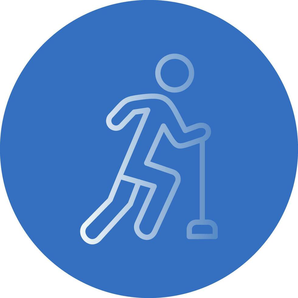 curling vektor ikon design