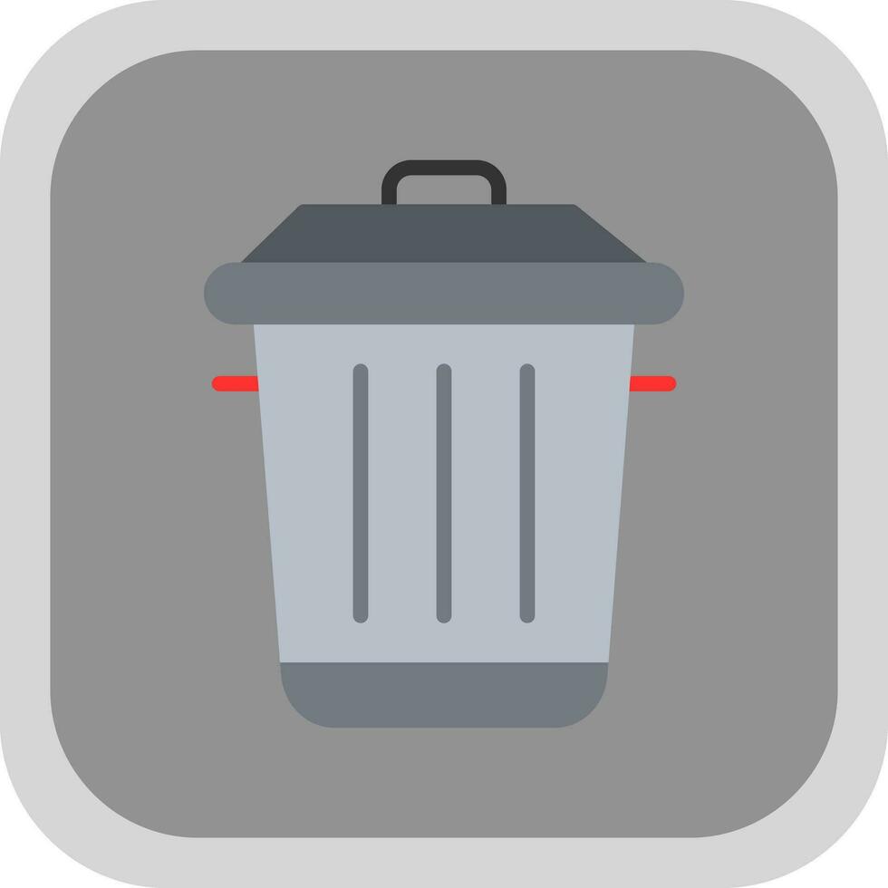 Trash-Vektor-Icon-Design vektor