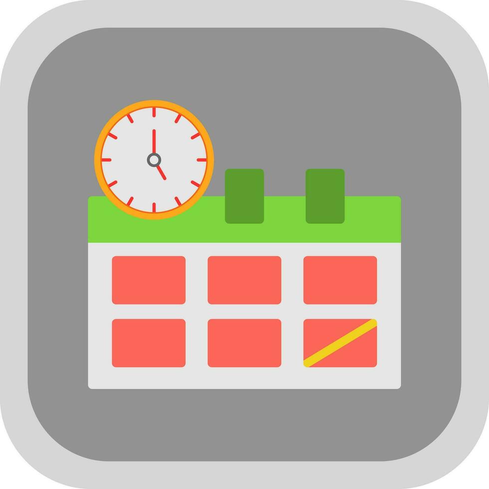 Zeitplan-Vektor-Icon-Design vektor