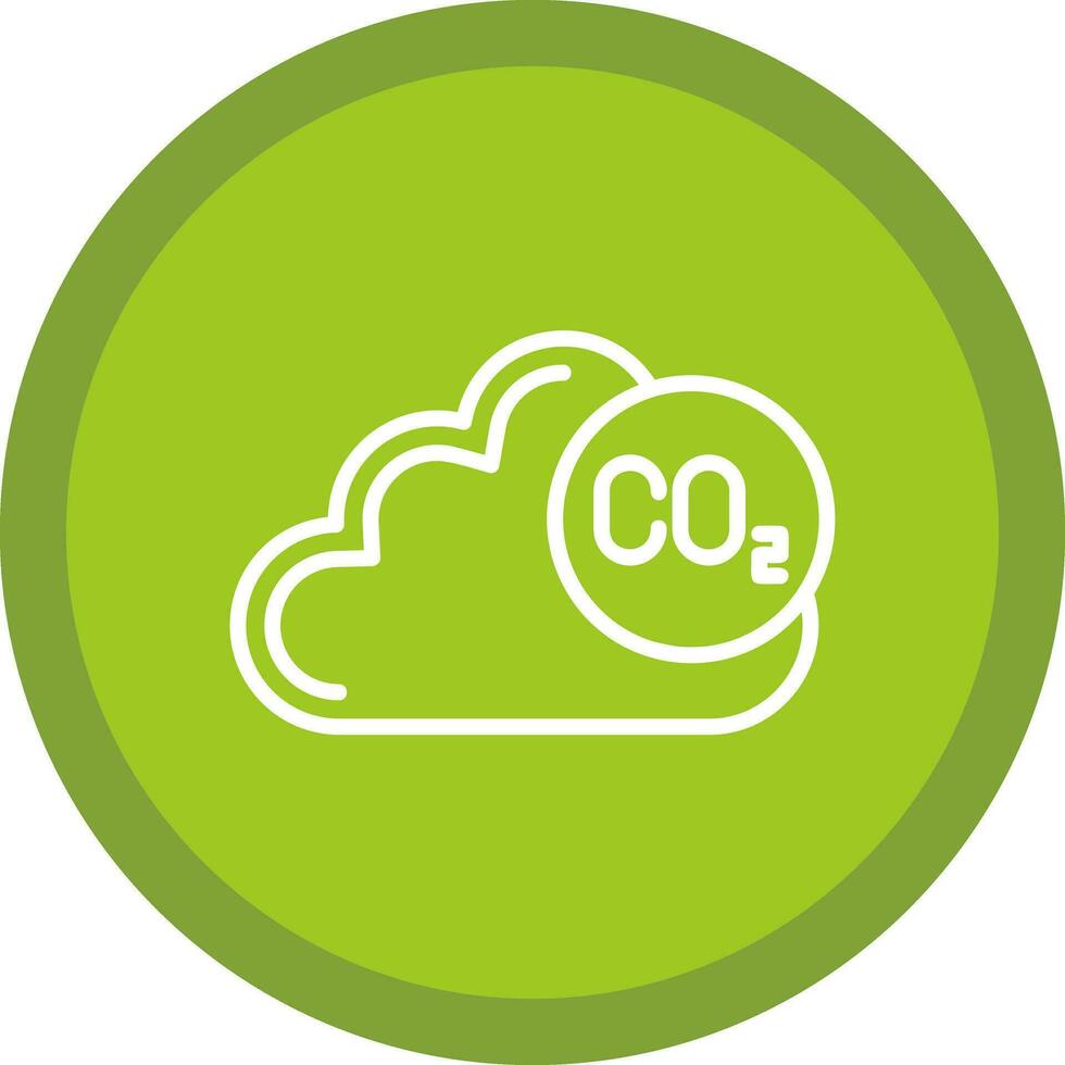 Co2-Vektor-Icon-Design vektor