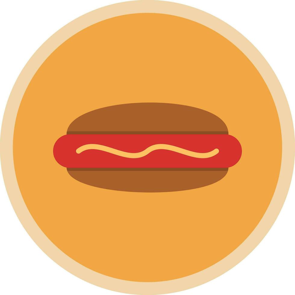 Hot-Dog-Vektor-Icon-Design vektor