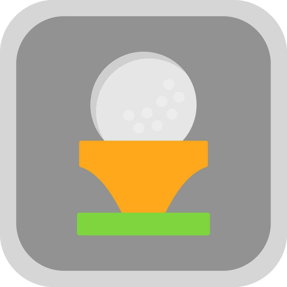 Golfball-Vektor-Icon-Design vektor