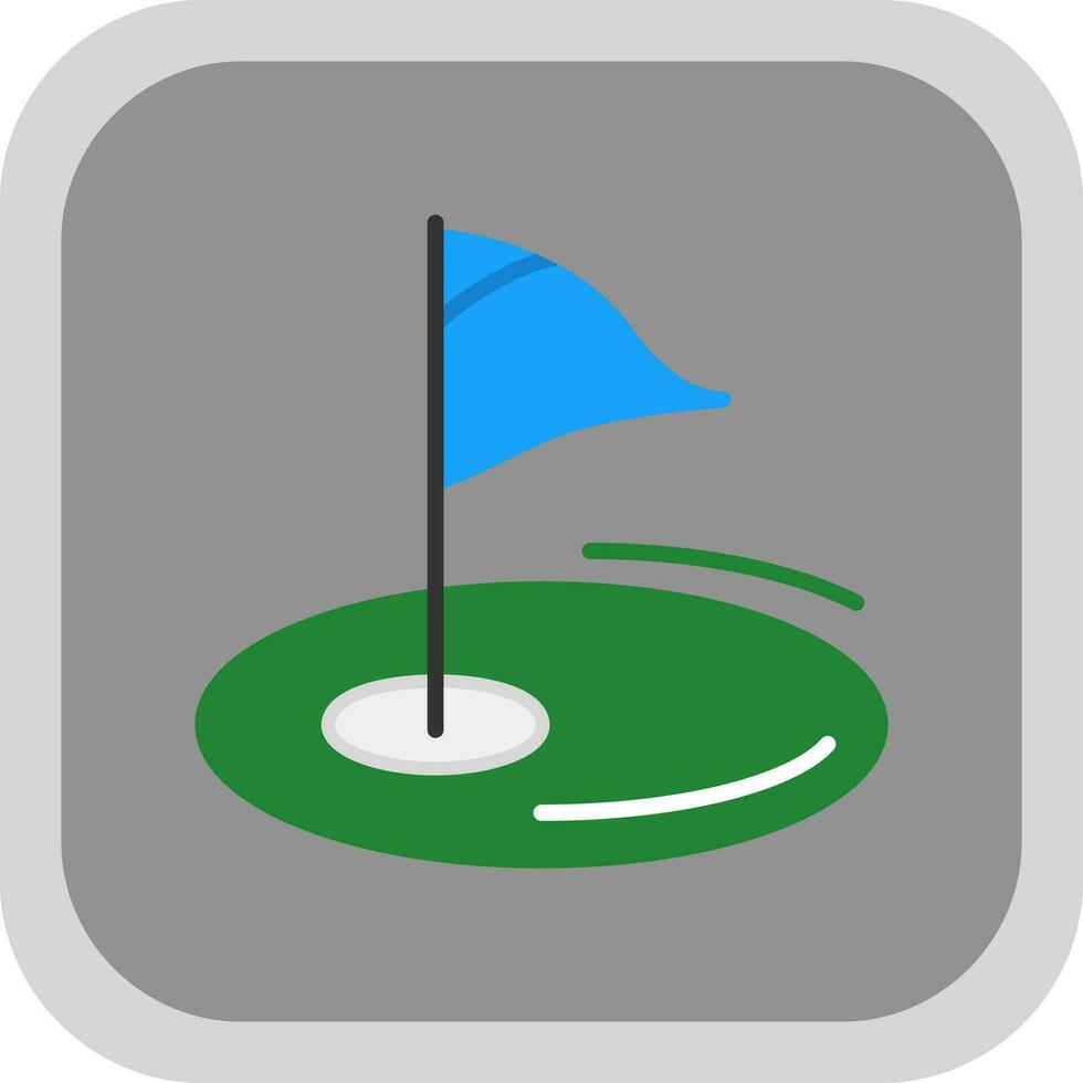 Golf-Vektor-Icon-Design vektor