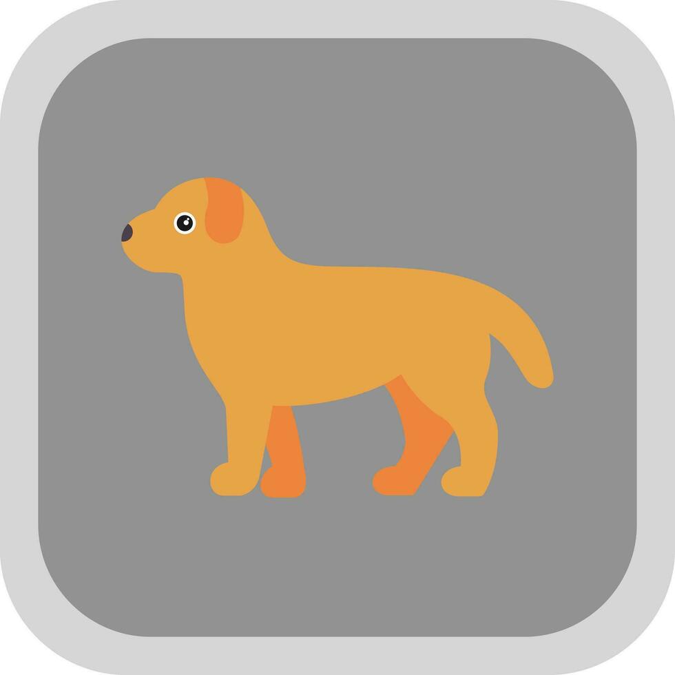 Hund-Vektor-Icon-Design vektor