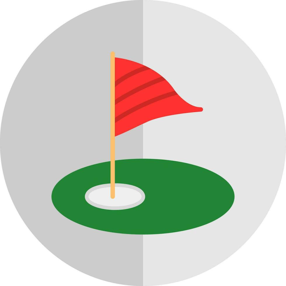 Golf-Vektor-Icon-Design vektor