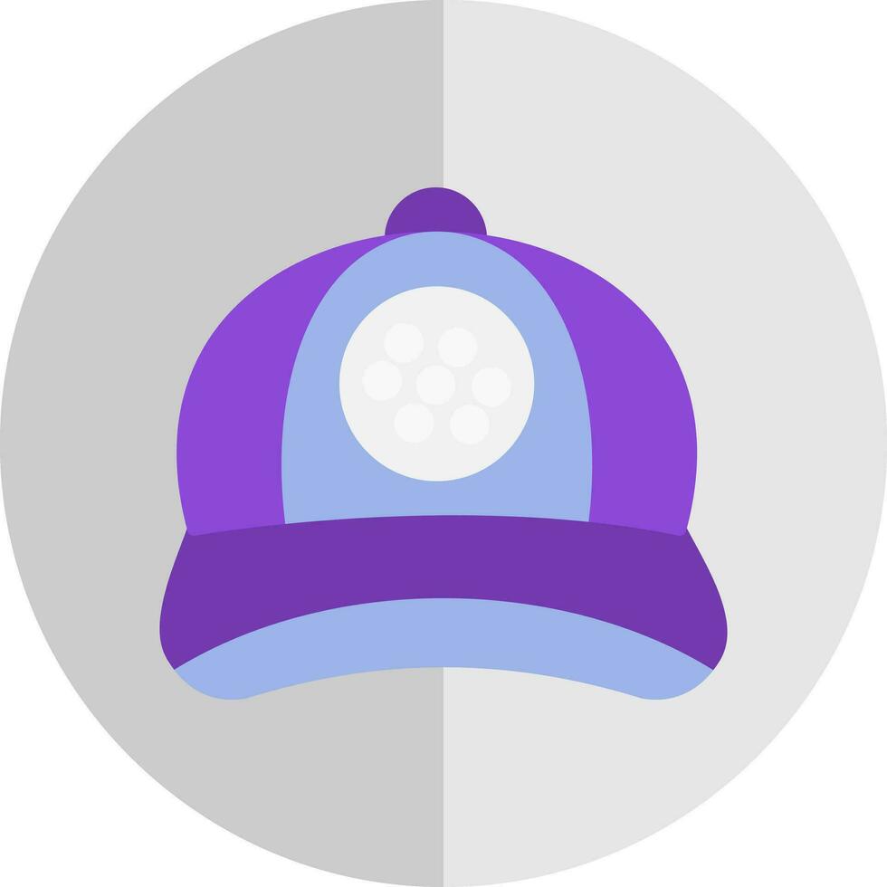 Baseball-Cap-Vektor-Icon-Design vektor