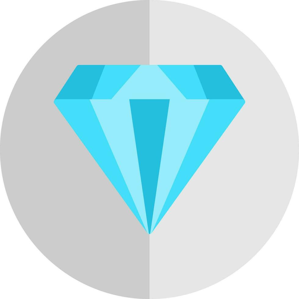 Diamant-Vektor-Icon-Design vektor