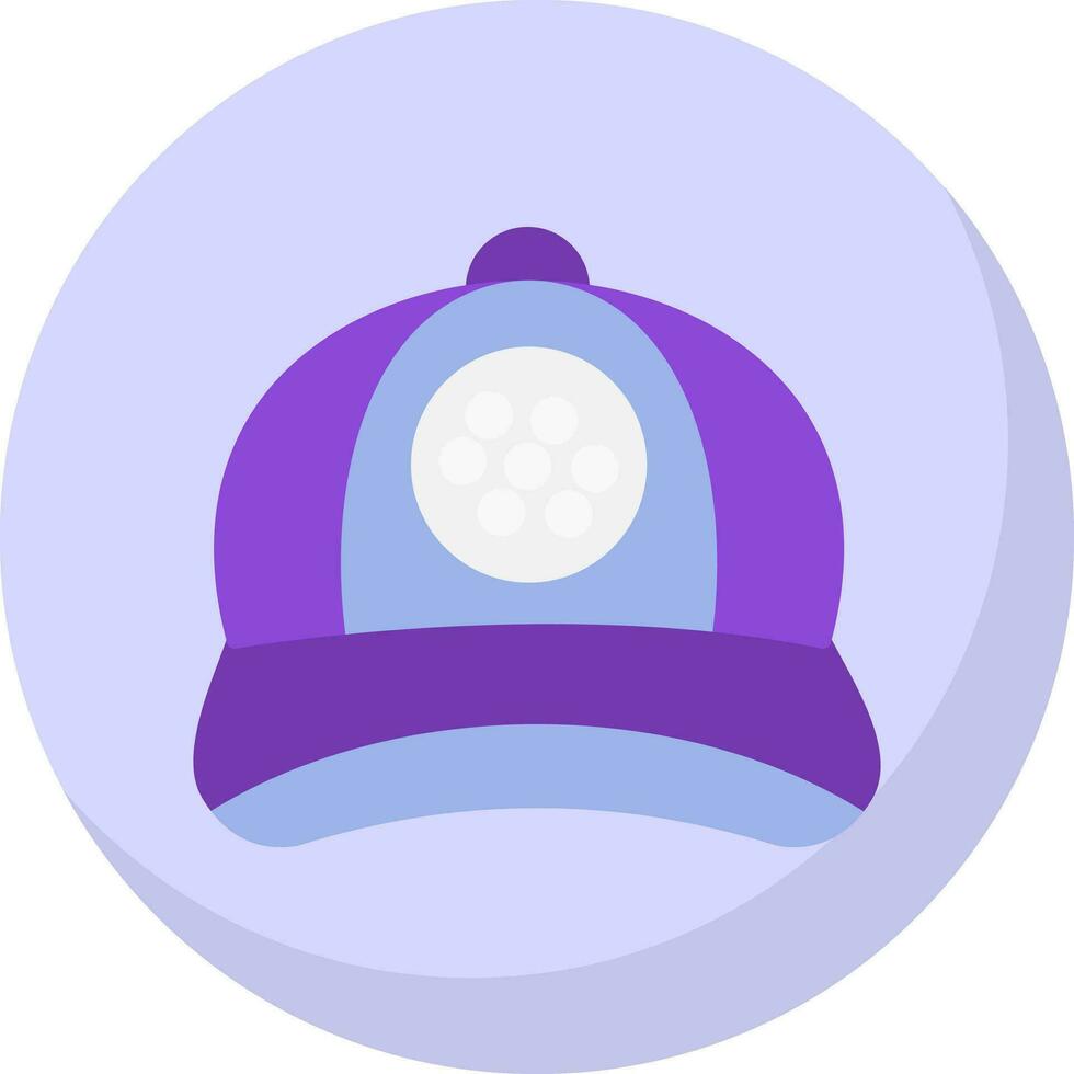 Baseball-Cap-Vektor-Icon-Design vektor