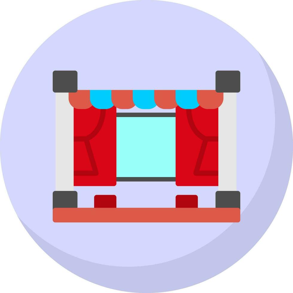 Theater-Vektor-Icon-Design vektor