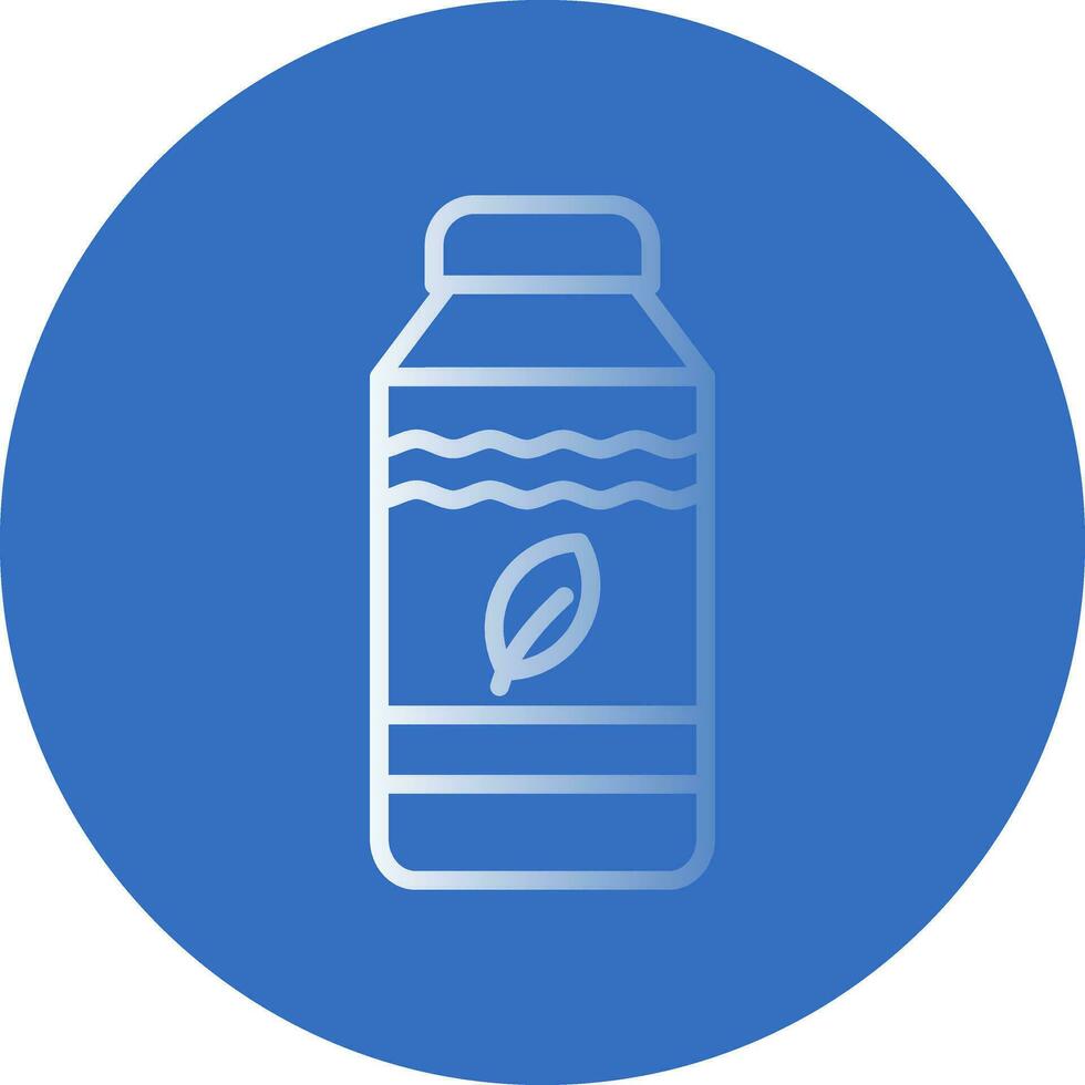 Wasserflaschen-Vektor-Icon-Design vektor