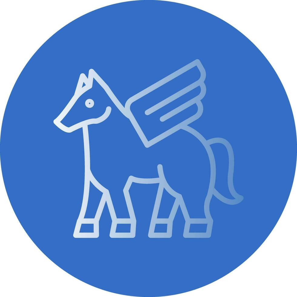 Pegasus Vektor Symbol Design