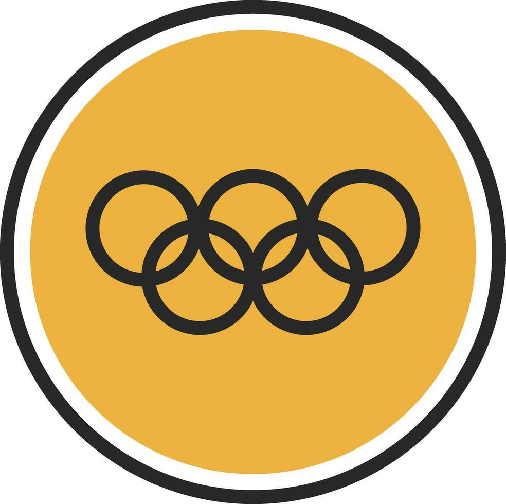 olympic spel vektor ikon design