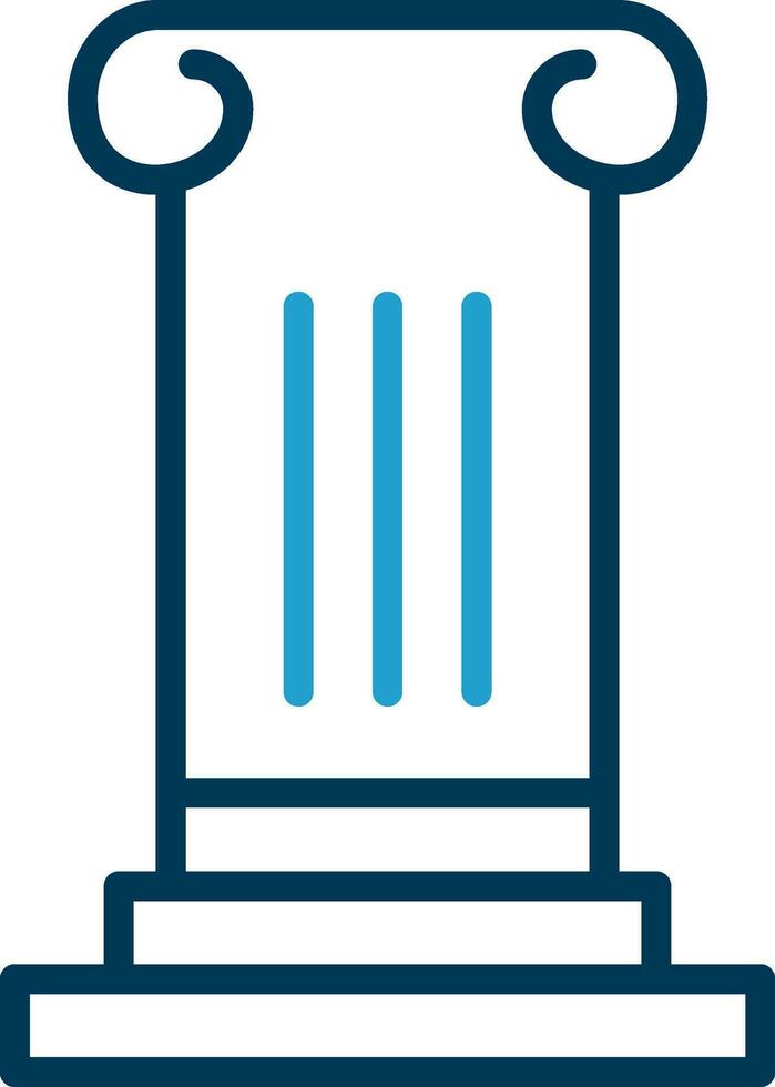 Spaltenvektor-Icon-Design vektor