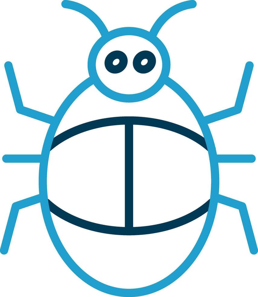 Bug-Vektor-Icon-Design vektor