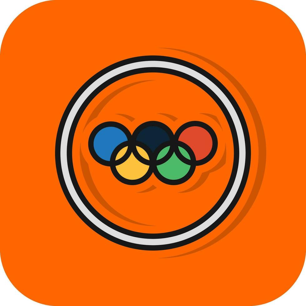 olympisch Spiele Vektor Symbol Design