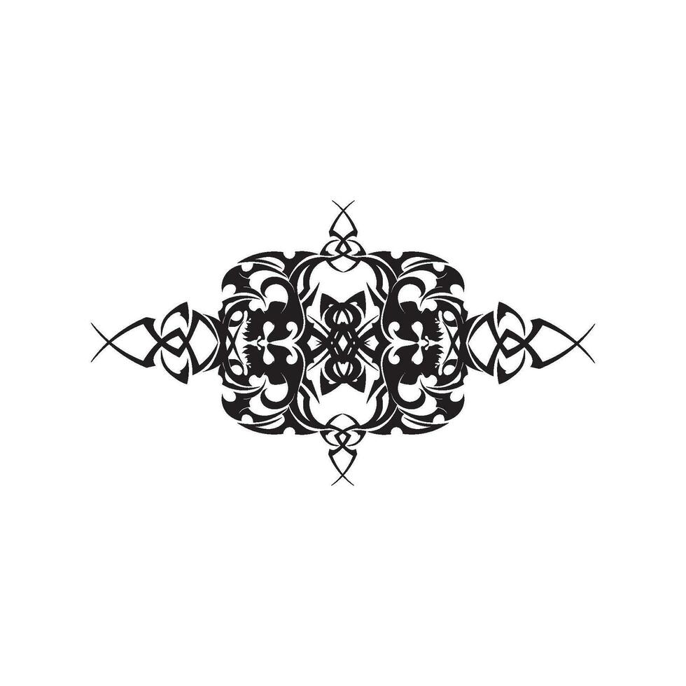 Stammes- Logo Symbol Design und Vektor Design Kultur