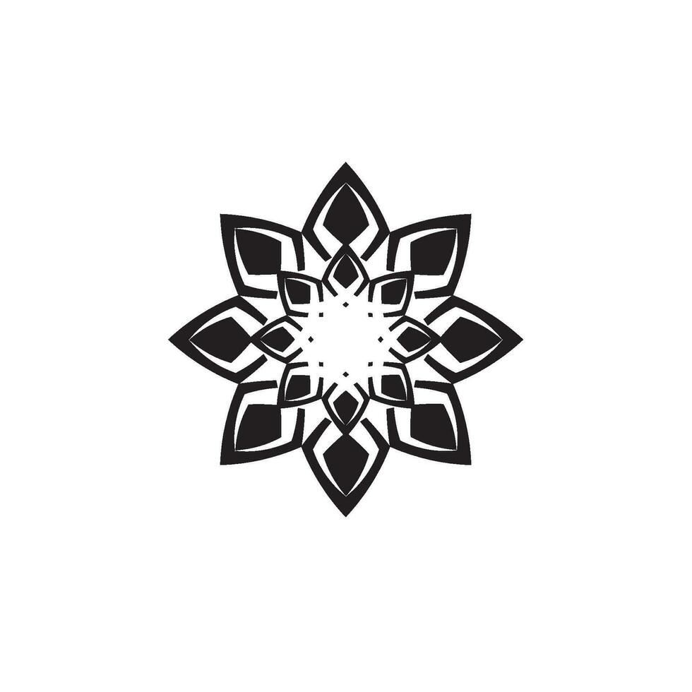 stam- logotyp ikon design och vektor design kultur