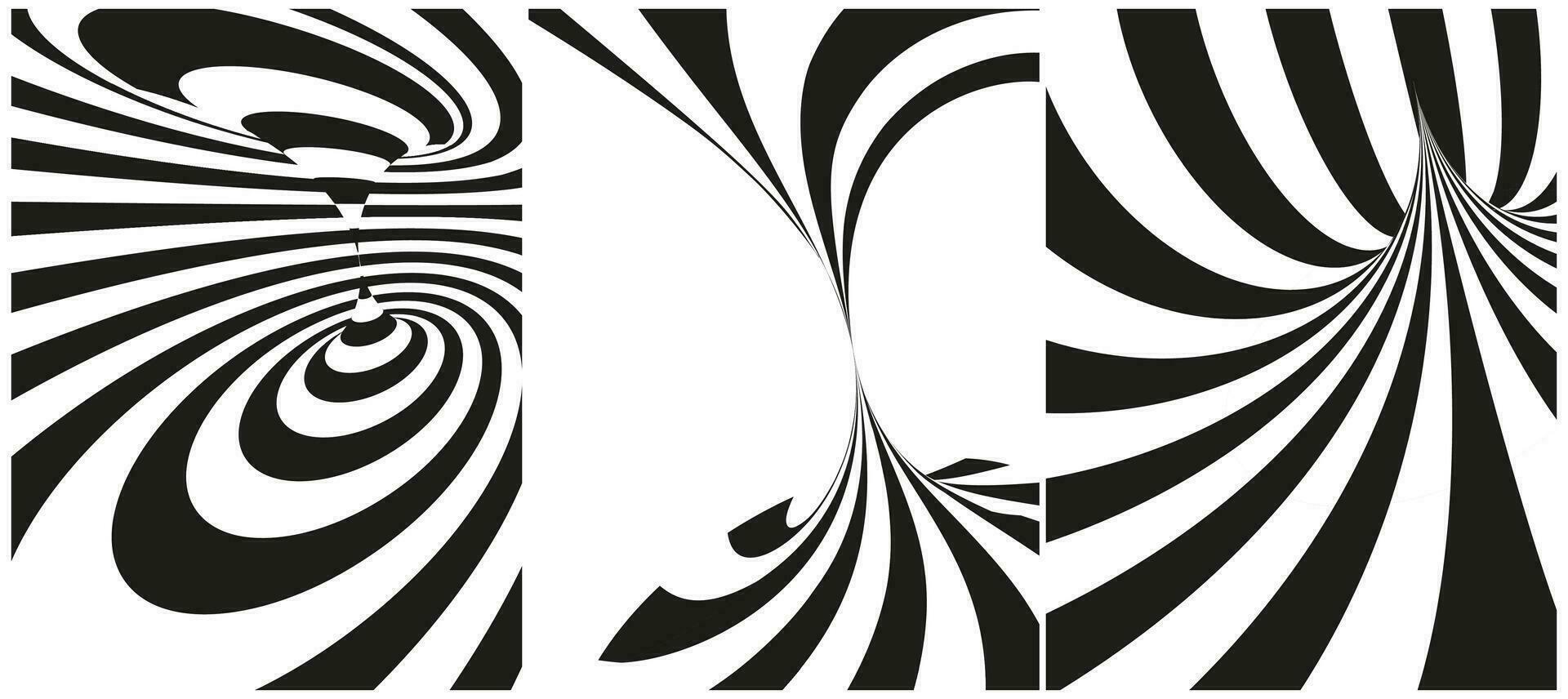 geometrisch Formen. 3d abstrakt Muster, Cyberpunk Elemente im modisch psychedelisch Stil. y2k. vektor