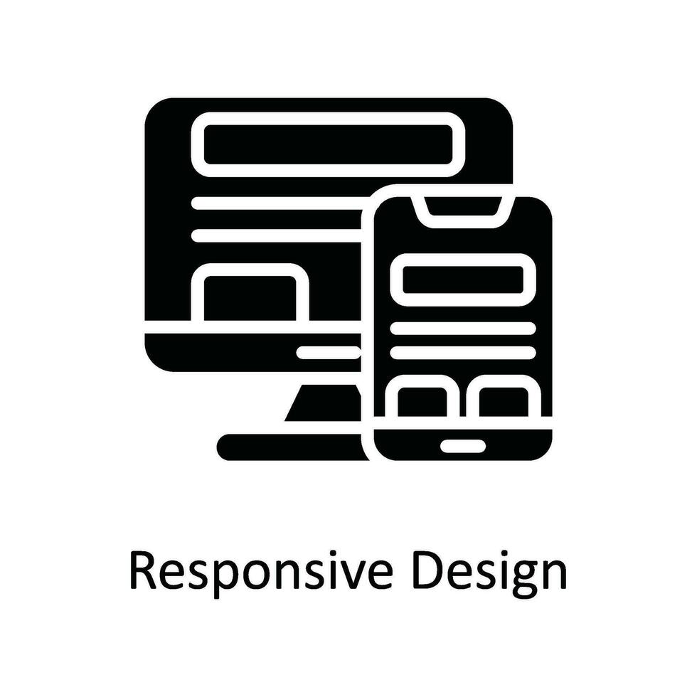 mottaglig design vektor fast ikon design illustration. nätverk och kommunikation symbol på vit bakgrund eps 10 fil