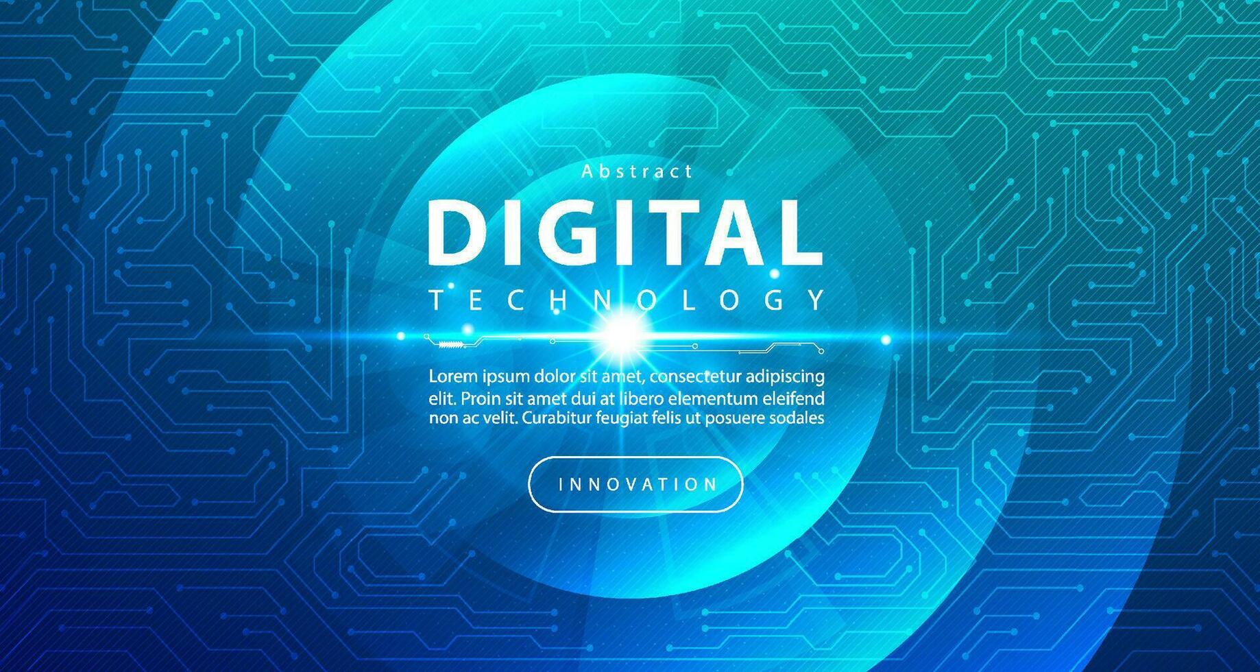 digitale technologiegeschwindigkeit verbinden blaugrünen hintergrund, cyber-nano-informationen, abstrakte kommunikation, innovative zukünftige tech-daten, internet-netzwerkverbindung, ai big data, linienpunktillustration 3d vektor