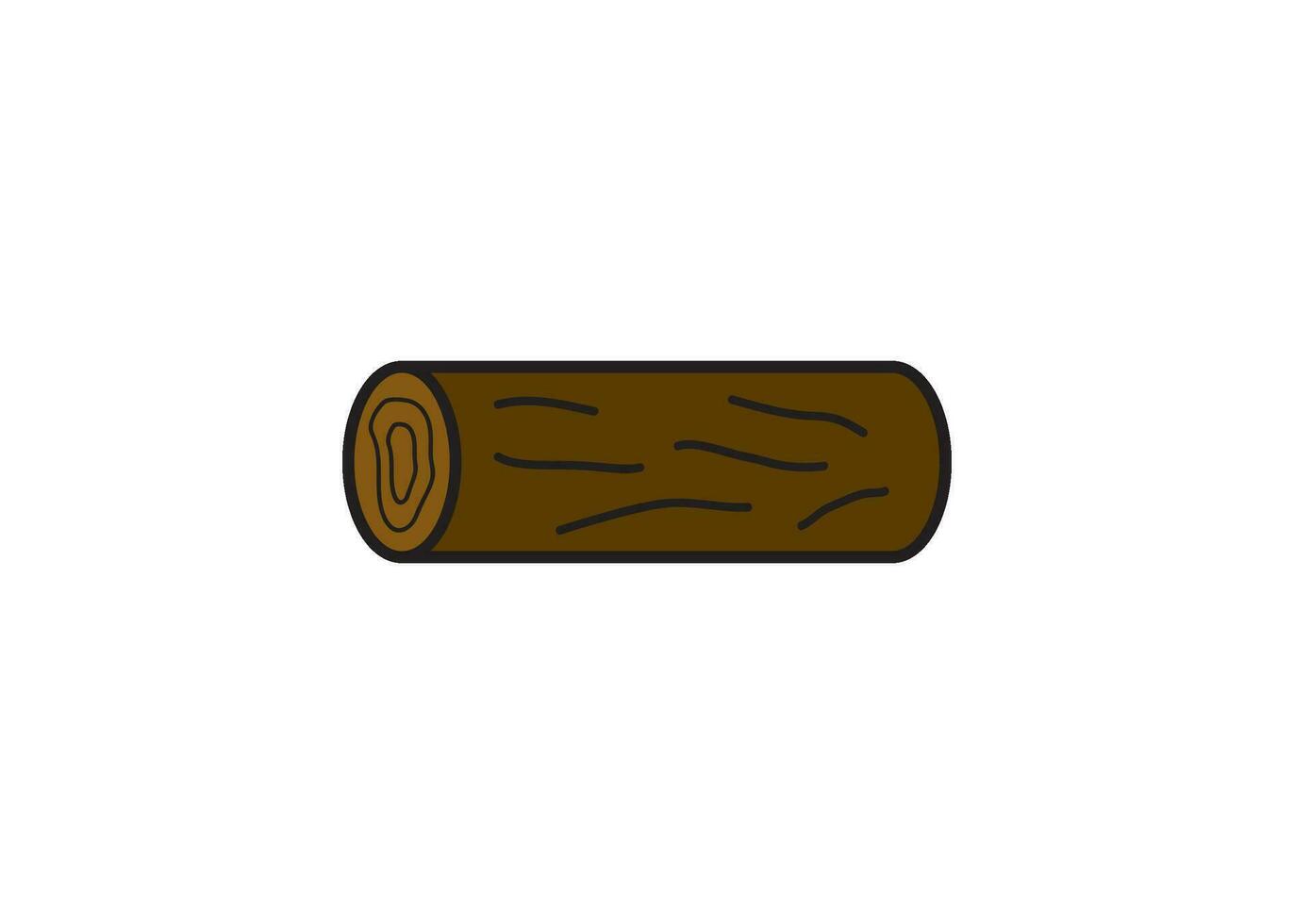 Holz Symbol Design Vektor