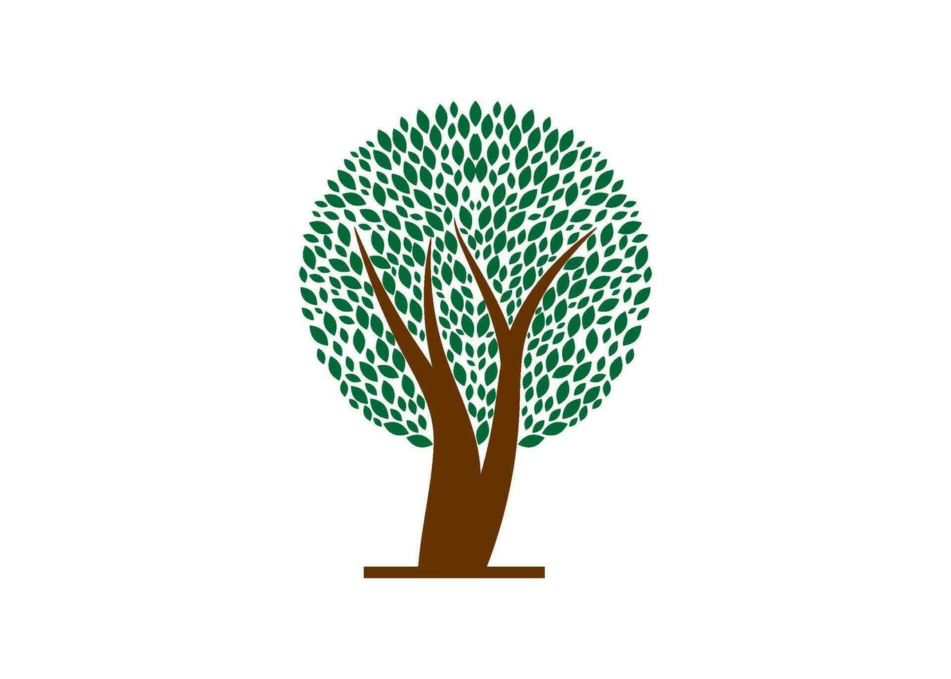 Baum Symbol Design Vektor