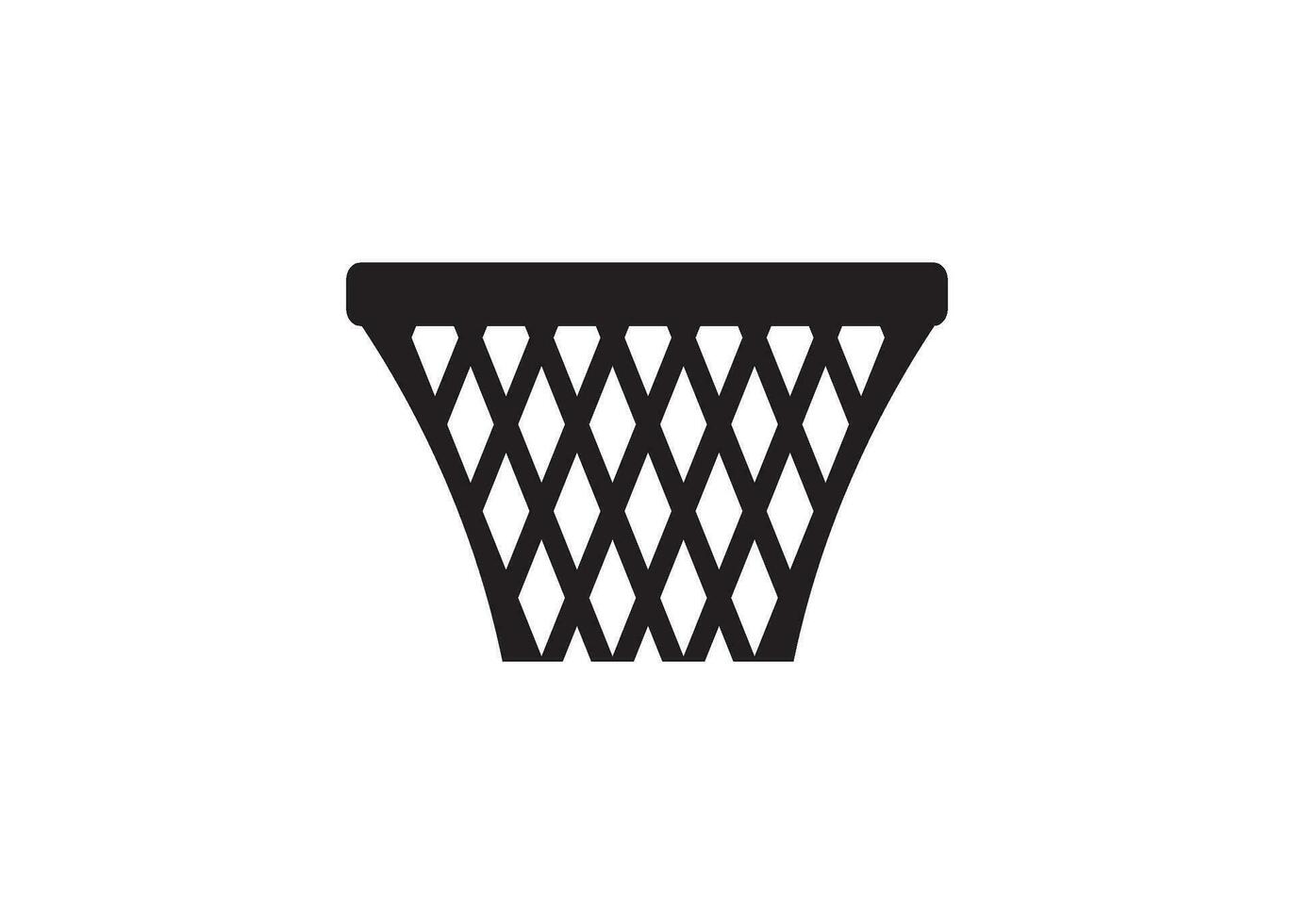 basketboll netto ikon design vektor