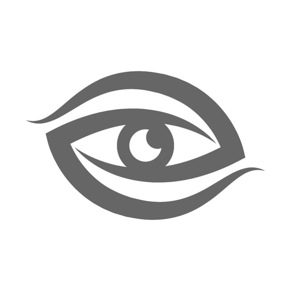 Augen Logo Symbol Design vektor